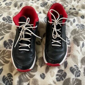 Nike Black and Red Athletic Sneakers